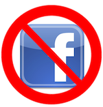 no facebook logo
